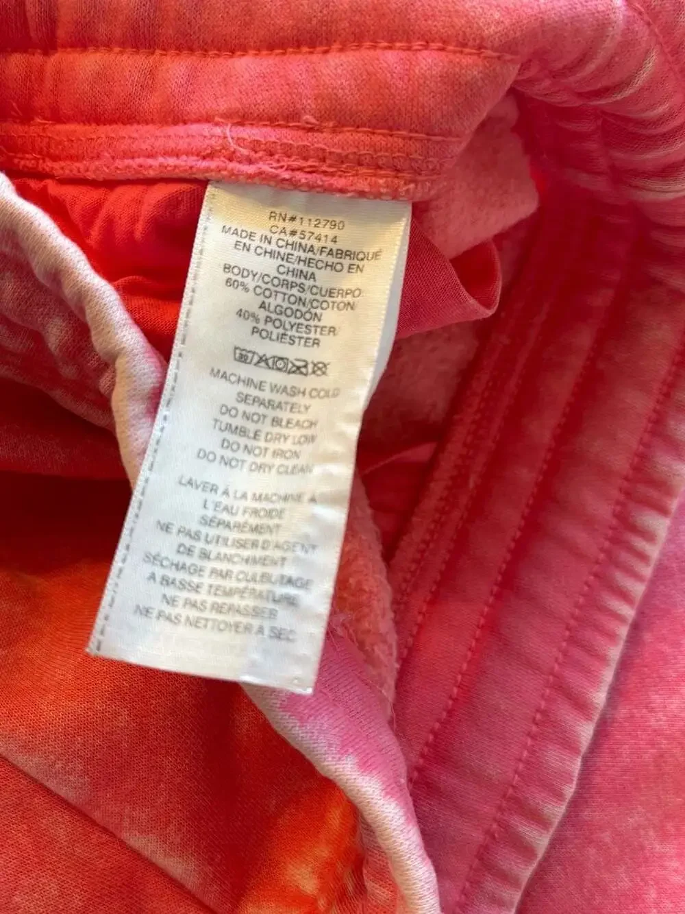 True Religion Pink Acid Wash Buddha Joggers Sweatpants‎ Medium M RN112790